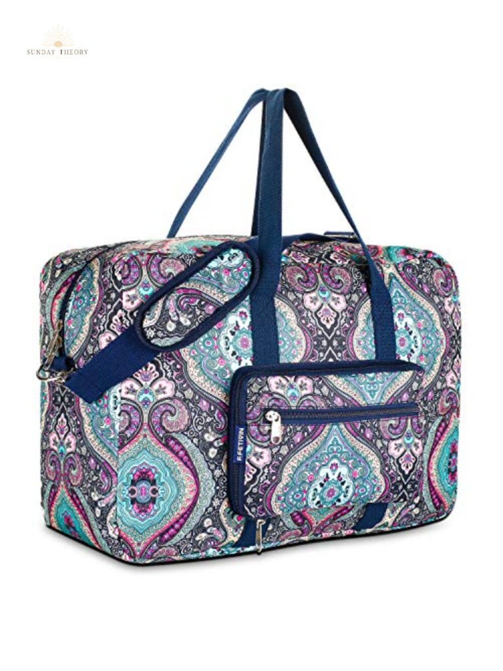 Weekender Travel Duffle Bag for Women Waterproof Foldable Carry On Overnight